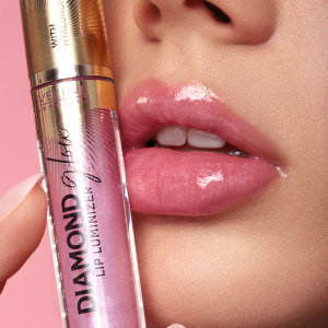 برق لب حجم‌دهنده اولاین مدل دایموند گلو شماره 08 رنگ Honey Glam