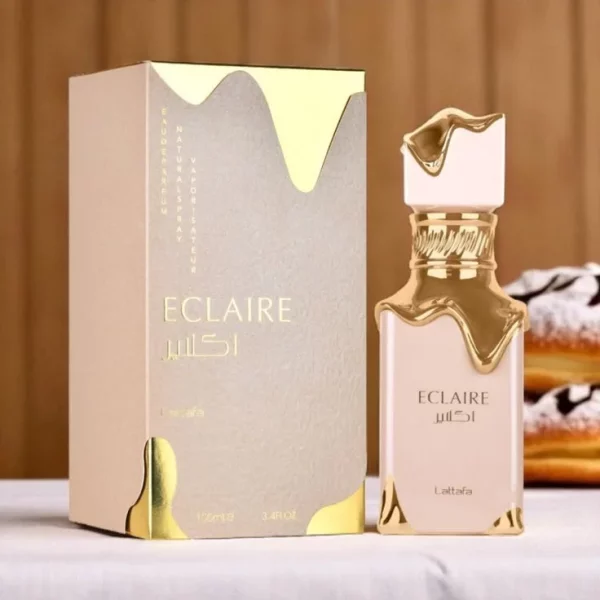 ادوپرفیوم اکلایر لطافه Lattafa Eclaire زنانه و مردانه حجم 100 میل 