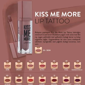 رژ لب مایع مات فلورمار Flormar مدل Kiss Me More شماره 008