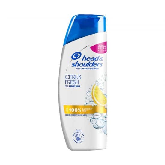 شامپو موهای چرب هد اند شولدرز مدل citrus fresh حجم 600 میل