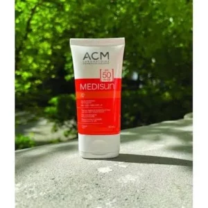 ژل ضد‌آفتاب مدیسان ای‌سی‌ام SPF50 مدل Medisun بی رنگ حجم 40میل