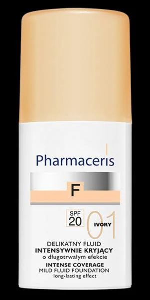کرم‌پودر 01 IVORY فارماسریز اینتنس با پوشش قوی و spf20 حجم 30میل