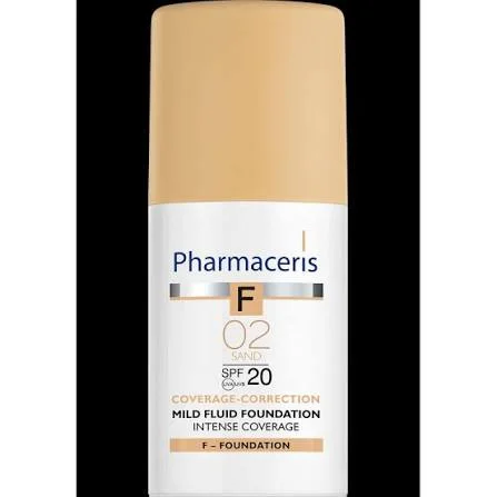کرم‌پودر 02 SAND فارماسریز اینتنس با پوشش قوی و spf20 حجم 30میل