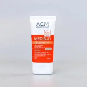 ژل ضد‌آفتاب مدیسان ای‌سی‌ام SPF50 مدل Medisun بی رنگ حجم 40میل