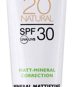 کرم‌پودر 020 NATURAL فارماسریز درموفلوئید معدنی و +SPF30 حجم 50میل 