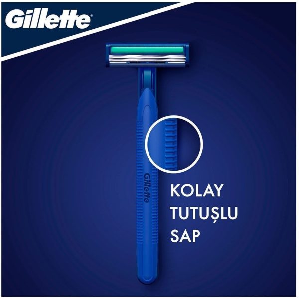 خود تراش ژیلت مدل Blue II Plus بسته 5 عددی