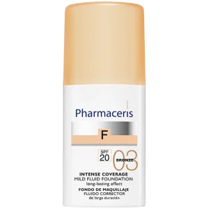 کرم‌پودر 03 BRONZE فارماسریز اینتنس با پوشش قوی و spf20 حجم 30میل