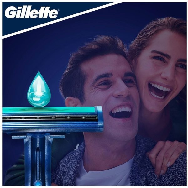 خود تراش ژیلت مدل Blue II Plus بسته 5 عددی