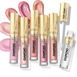 برق لب حجم‌دهنده اولاین مدل دایموند گلو شماره 08 رنگ Honey Glam