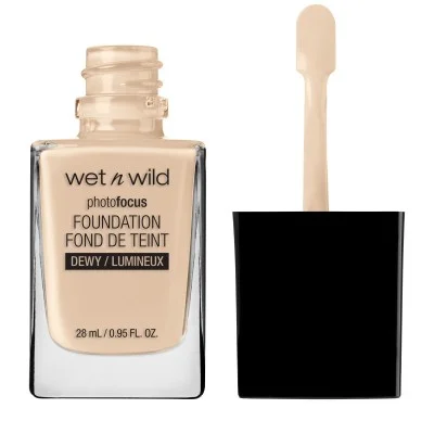 کرم‌پودر سافت بژ وت‌اندوایلد Photo Focus Dewy مدل Soft Beige حجم 28 میل 