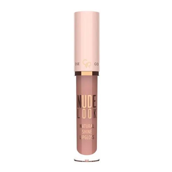 رژ لب مایع براق گلدن رز سری Nude Look شماره 01 رنگ Nude Delight