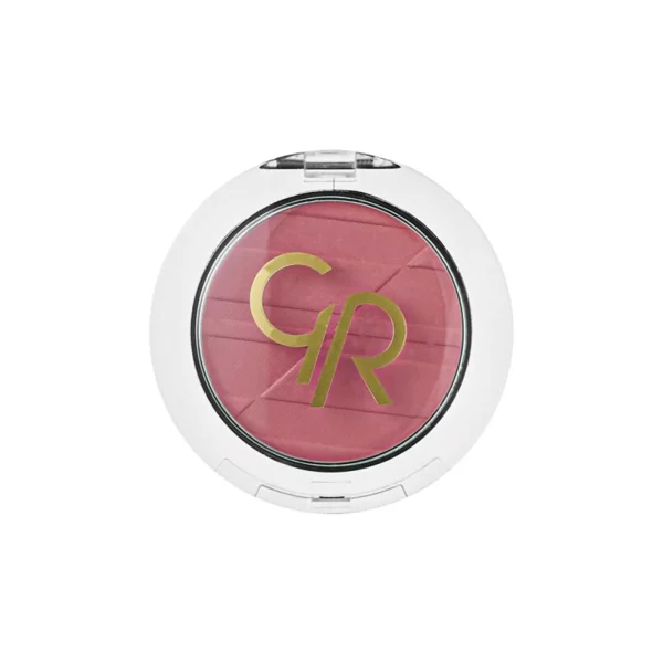 رژ گونه پودری گلدن رز مدل Powder Blush Soft And Silki رنگ Desire Pink شماره 17