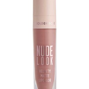 رژ لب مایع و مات گلدن رز سری Nude Look شماره 3 رنگ Rosy Nude