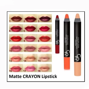 رژ لب مدادی مات گلدن رز مدل Crayon شماره 11