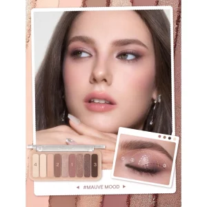 پالت Mauve Mood Nude شیگلم سایه چشم 9 رنگ 