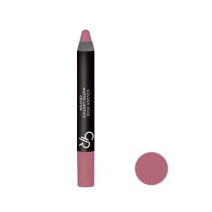 رژ لب مدادی مات گلدن رز مدل Crayon شماره 10