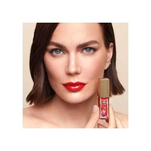 برق لب مایع براق گلدن رز مدل 3D MEGA SHINE شماره 107 رنگ کالباسی