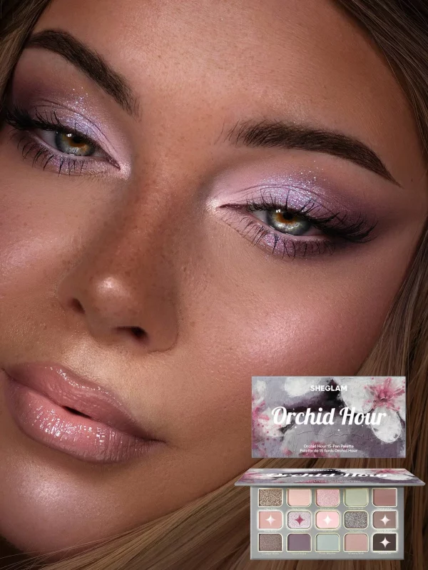 پالت سایه Orchid Hour شیگلم 15‌رنگ حجم 4 گرم