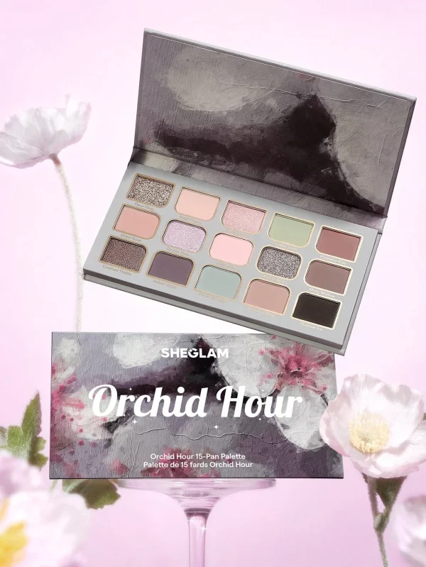 پالت سایه Orchid Hour شیگلم 15‌رنگ حجم 4 گرم