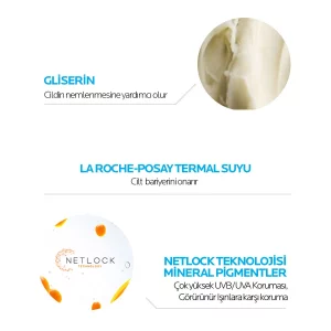 کرم ضد آفتاب رنگی لاروش پوزای مدل HYDRATING TINTED حجم 50 میل