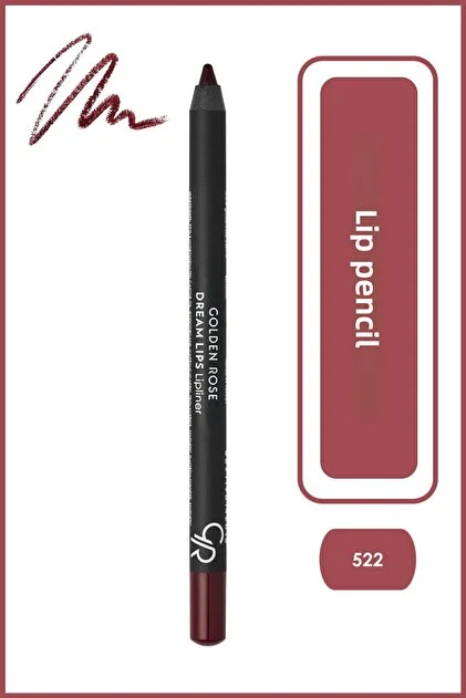 مداد لب گلدن رز مدل DREAM LIPS شماره 522