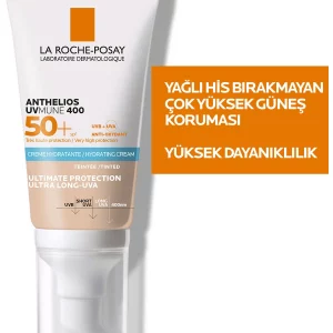 کرم ضد آفتاب رنگی لاروش پوزای مدل HYDRATING TINTED حجم 50 میل
