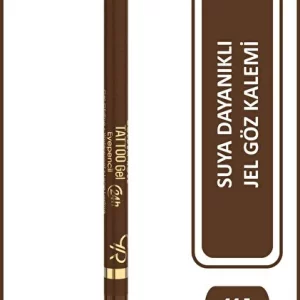 مداد چشم ژلی و ضدآب گلدن رز مدل Tattoo Gel Eyepencil شماره 115 رنگ Rust Brown نگاهی نافذ و چشمانی که هرگز رنگ نمی‌بازند خط چشم و مداد چشم حرفه‌ای با ماندگاری خیره‌کننده
