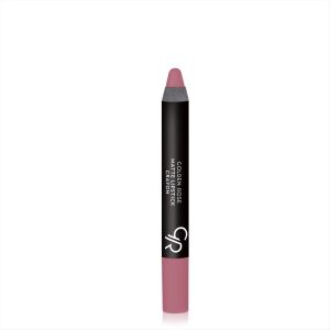 رژ لب مدادی مات گلدن رز مدل Crayon شماره 10