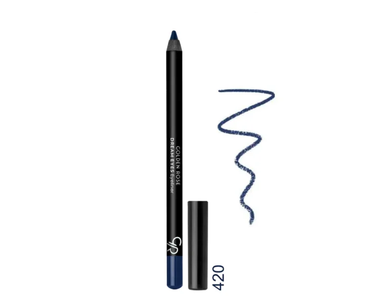 مداد چشم گلدن رز مدل DREAM EYES شماره 420 رنگ سرمه ای