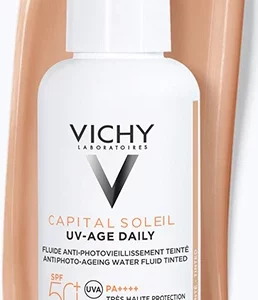 ضد آفتاب رنگی ویشی کاپیتول سوله یو وی ایج Daily SPF50+ حجم ۴۰ میل