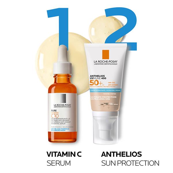 کرم ضد آفتاب رنگی لاروش پوزای مدل HYDRATING TINTED حجم 50 میل