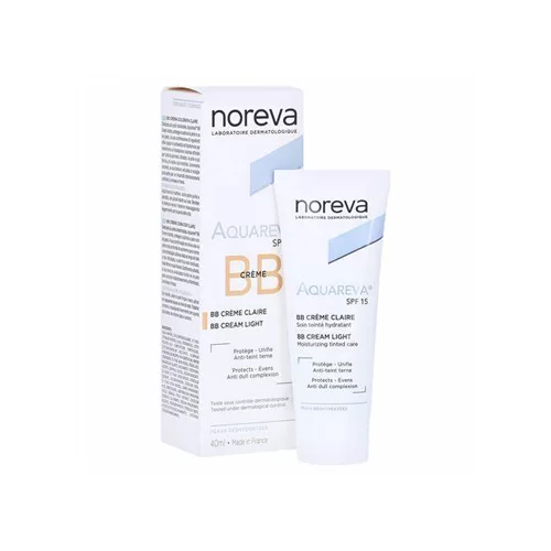 بی‌بی‌کرم لایت آکواروا نوروا مدل BB light Cream SPF15حجم 40میل
