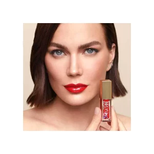 برق لب گلدن رز مدل 3D Mega Shine شماره 122 رنگ یاسی شاین