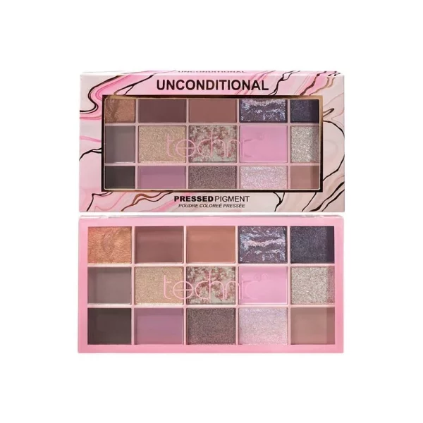 پالت سایه UNCONDITIONAlL تکنیک 15 رنگ حجم 30 گرم 