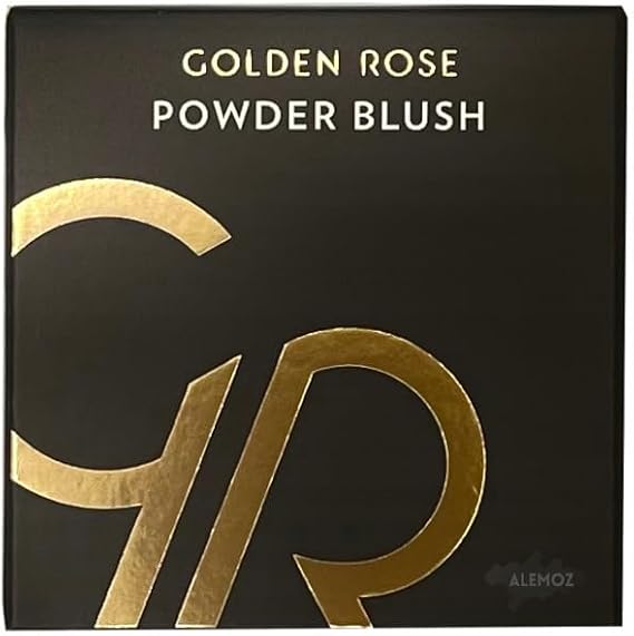 رژ گونه پودری گلدن رز مدل Powder Blush Soft And Silki رنگ Soft Peach شماره 14