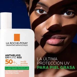 ضد آفتاب رنگی لاراش پوزای مدل اکلیار کنترل کننده چربی SPF50 حجم 50میل