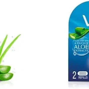 سری یدک ژیلت زنانه ونوس Smooth Sensitive با عصاره آلوئه‌ورا 4 عددی 