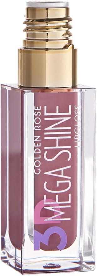 برق لب گلدن رز مدل 3D Mega Shine شماره 106