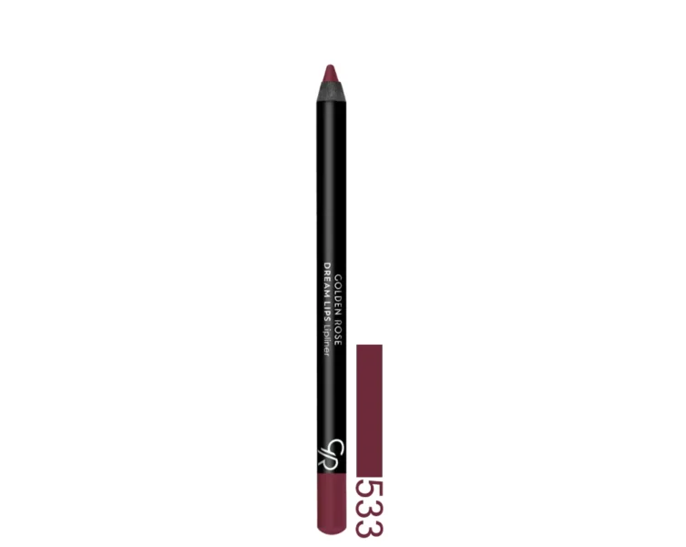 مداد لب گلدن رز مدل DREAM LIPS شماره 533