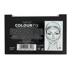 پالت کانتور پودری2 تکنیک مدل Colour Fix Pressed Powder حجم 28گرم