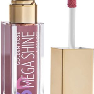 برق لب گلدن رز مدل 3D Mega Shine شماره 106