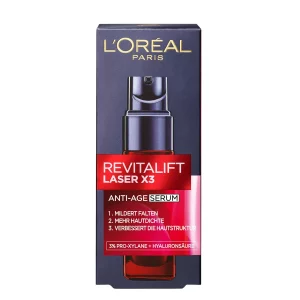 سرم ضد چروک لورآل مدل Revitalift Laser X3 حجم 30 میل