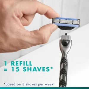 یدک ژیلت سه‌تیغ 5‌عددی Gillette Mach 3 Plus 