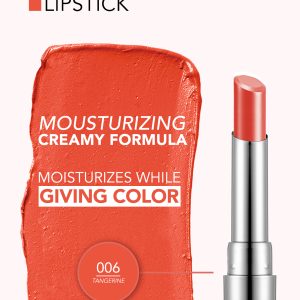 رژ لب جامد فلورمار مدل SHEER UP رنگ TANGERINE شماره 006