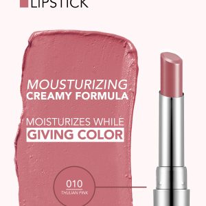 رژ لب جامد شیر آپ فلورمار Flormar Sheer Up شماره 010 رنگ Thulian Pink