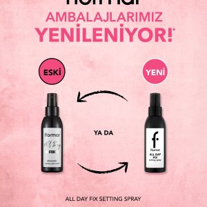 اسپری فیکس فلورمار Flormar مدل All Day Fix حجم 125 میل