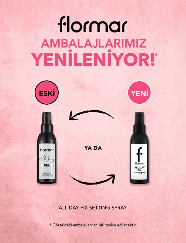 اسپری فیکس فلورمار Flormar مدل All Day Fix حجم 125 میل