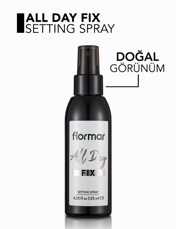 اسپری فیکس فلورمار Flormar مدل All Day Fix حجم 125 میل