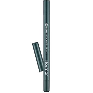 مداد چشم ژله ای ضد آب فلورمار Flormar مدل Extreme tattoo Gel Pencil شماره 03 رنگ Deep Green