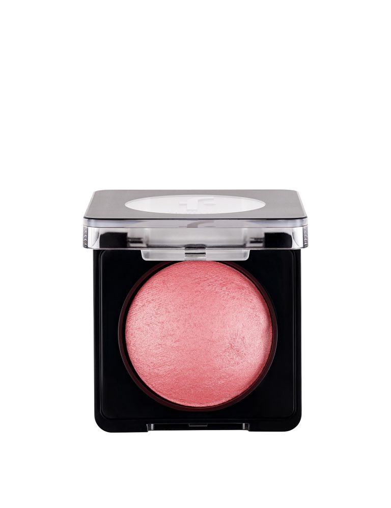 رژگونه بیک فلورمار مدل Baked Blush-On شماره 040 رنگ Shimmer Pink